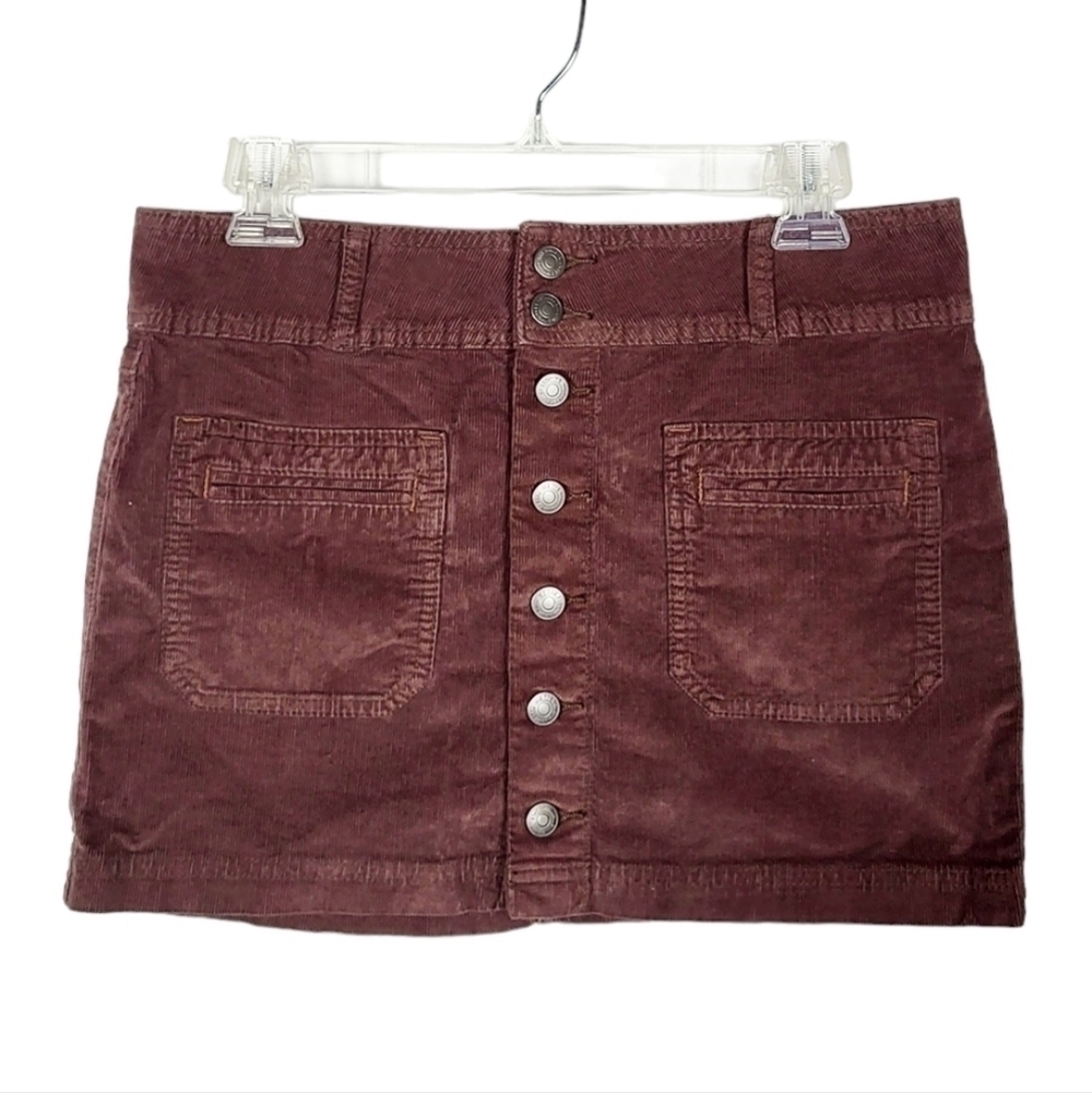 FREE PEOPLE Joanie corduroy mini skirt NWT